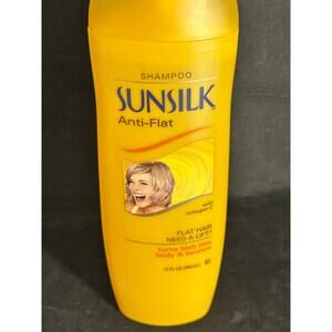 VTG NOS Sunsilk Anti-Flat Shampoo; 12 oz